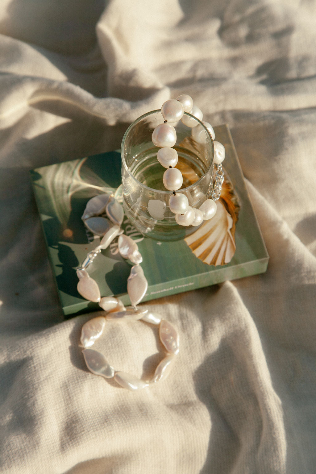 Coin Pearl Necklace