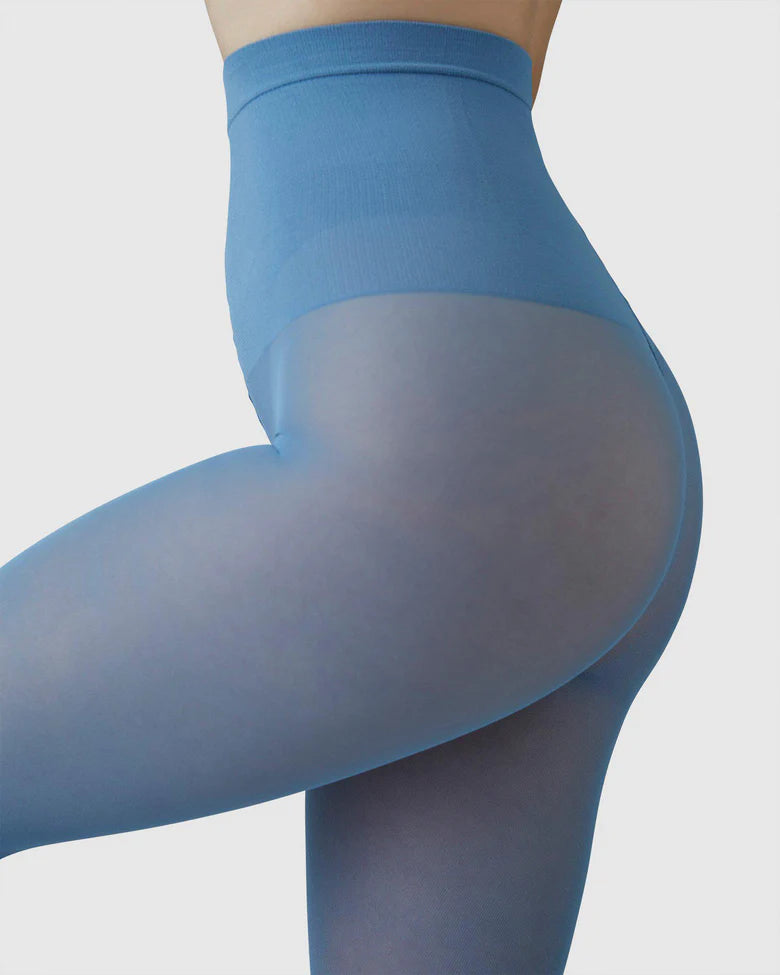 Dusty Blue Svea Tights