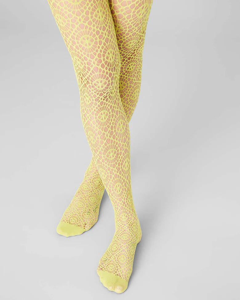 Apple Green Lykke Net Tights
