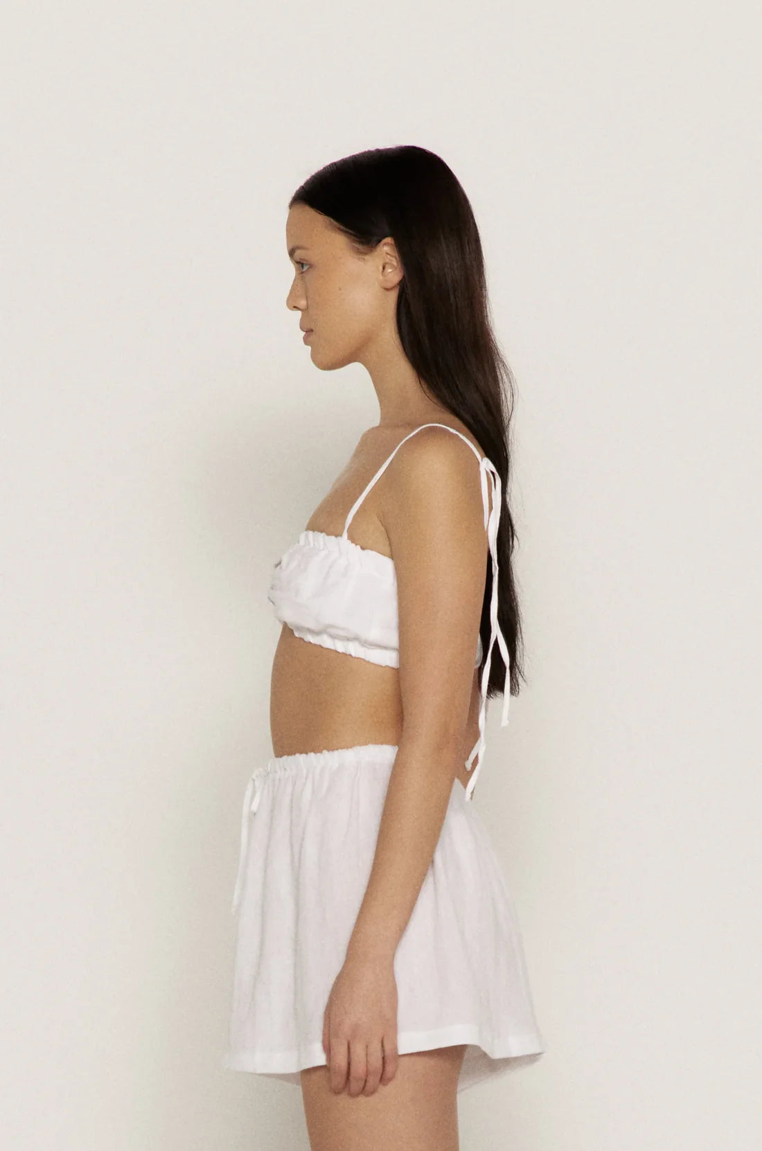 White Bra Top