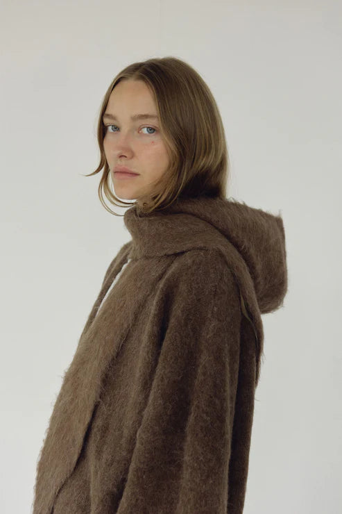 Umber Hooded Scarf