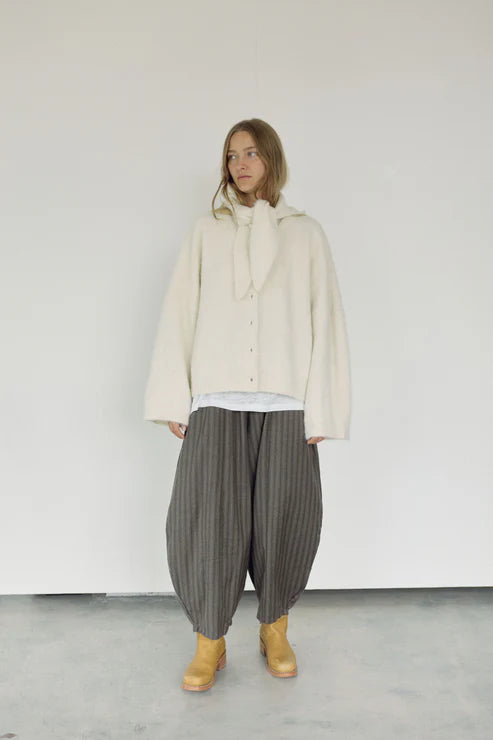 Stripe Barrel Pant