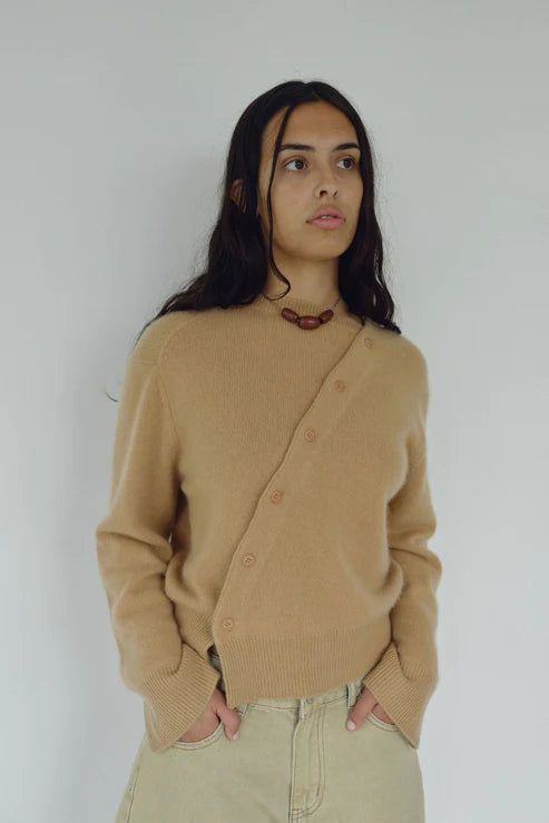 Toast Asymmetric Knit