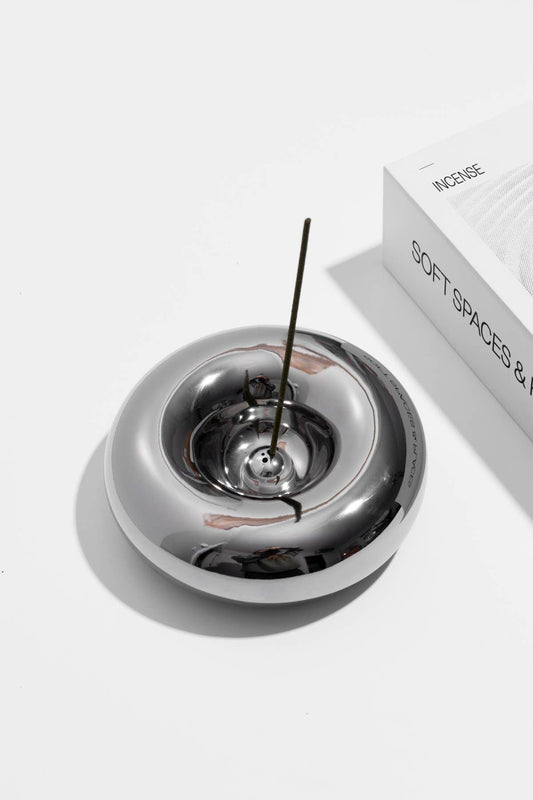 Chrome Incense Holder