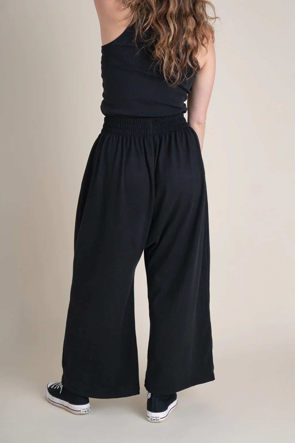 Graphite Cropped Weekend Pants