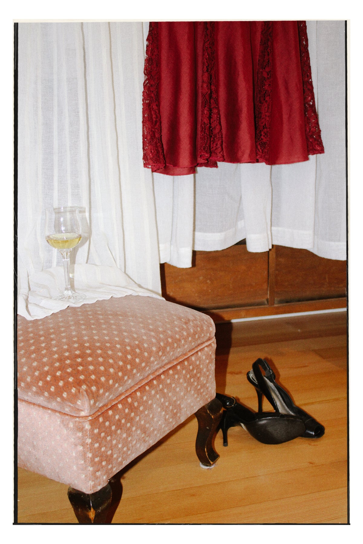 Bordeaux Midi Skirt