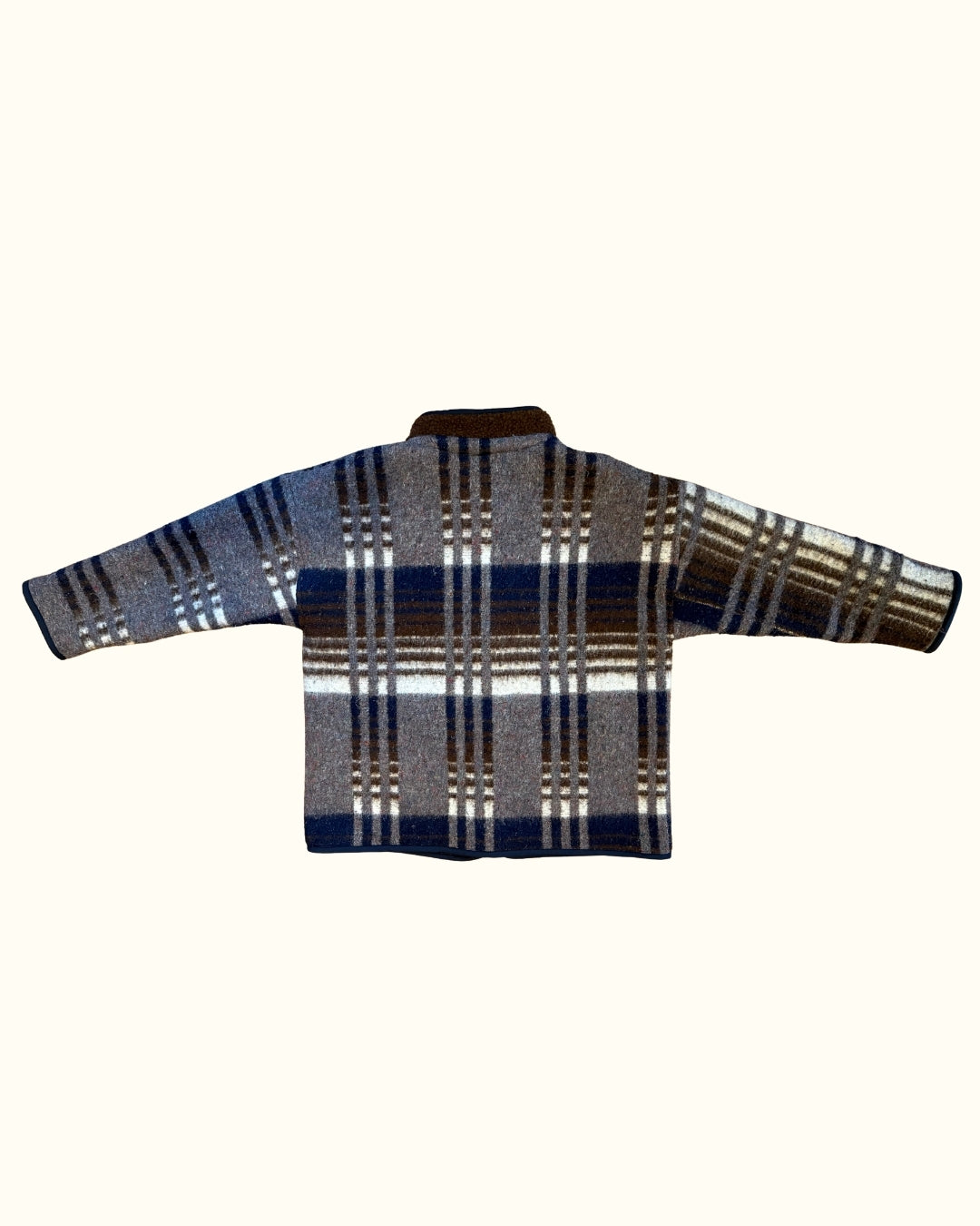 Madras Plaid Coat