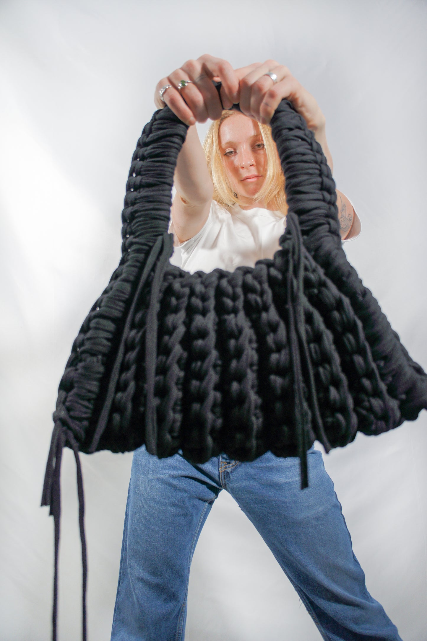 Black DUSK Shoulder Bag