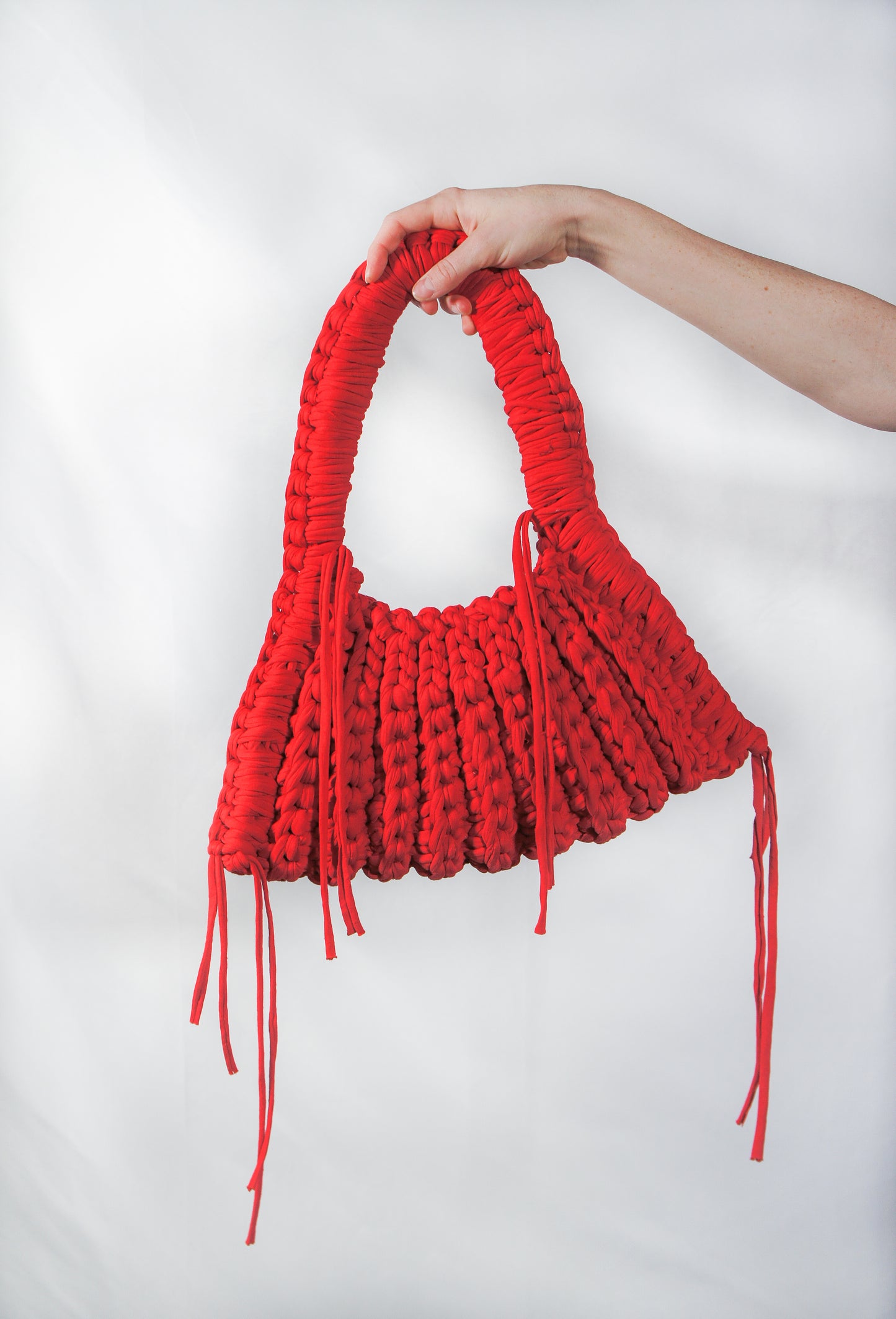 Red DUSK Shoulder Bag