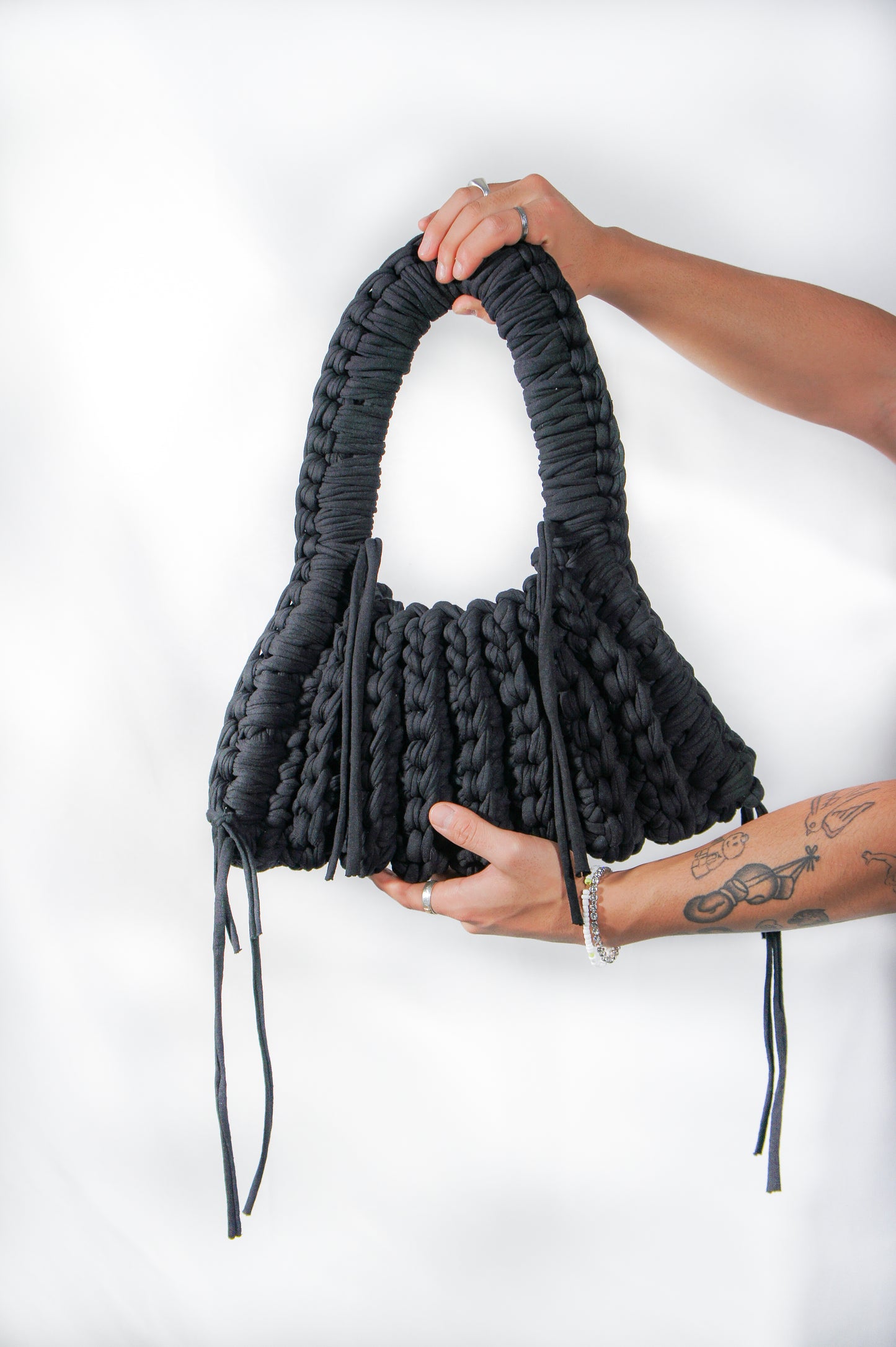 Black DUSK Shoulder Bag