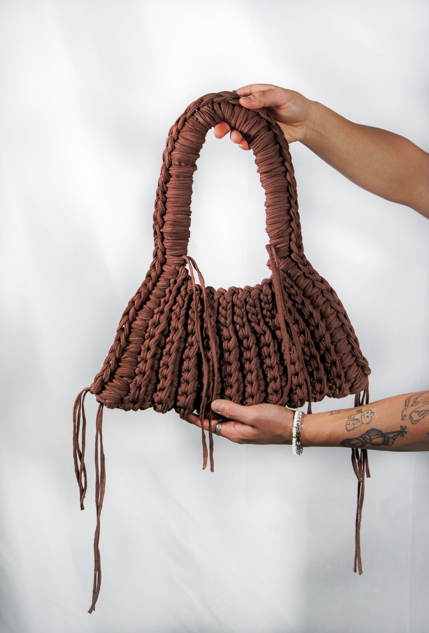 Chocolate DUSK Shoulder Bag