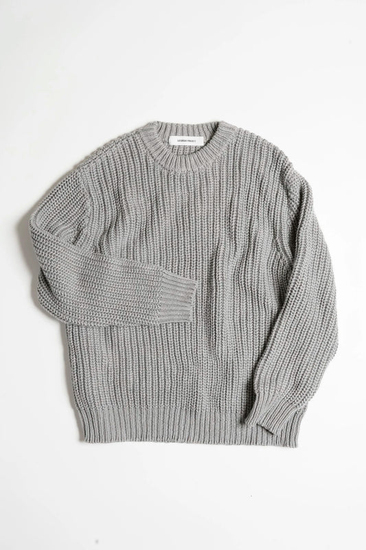 Slate Fisherman Knit