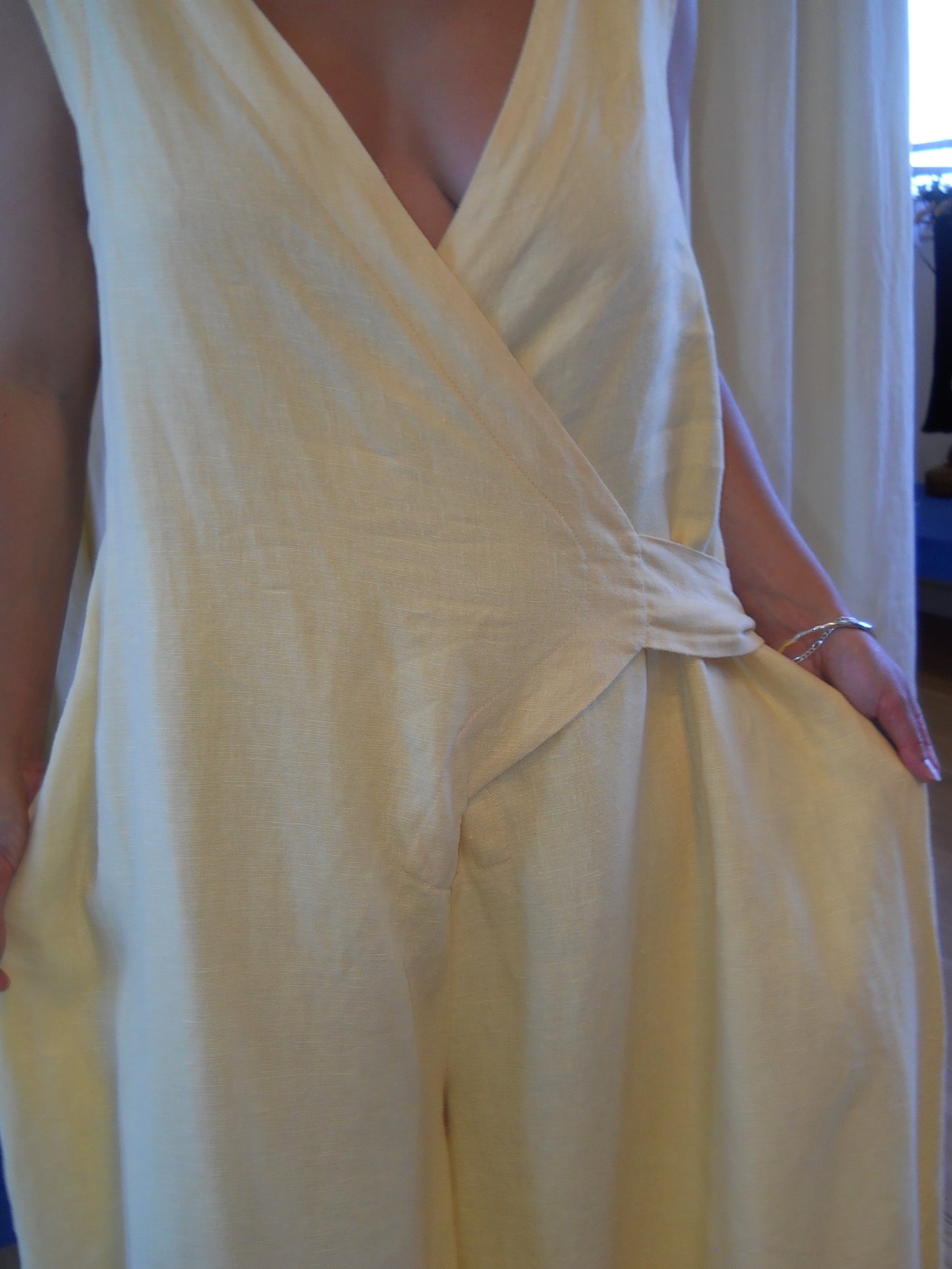 Butter Yellow Lark Jumpsuit