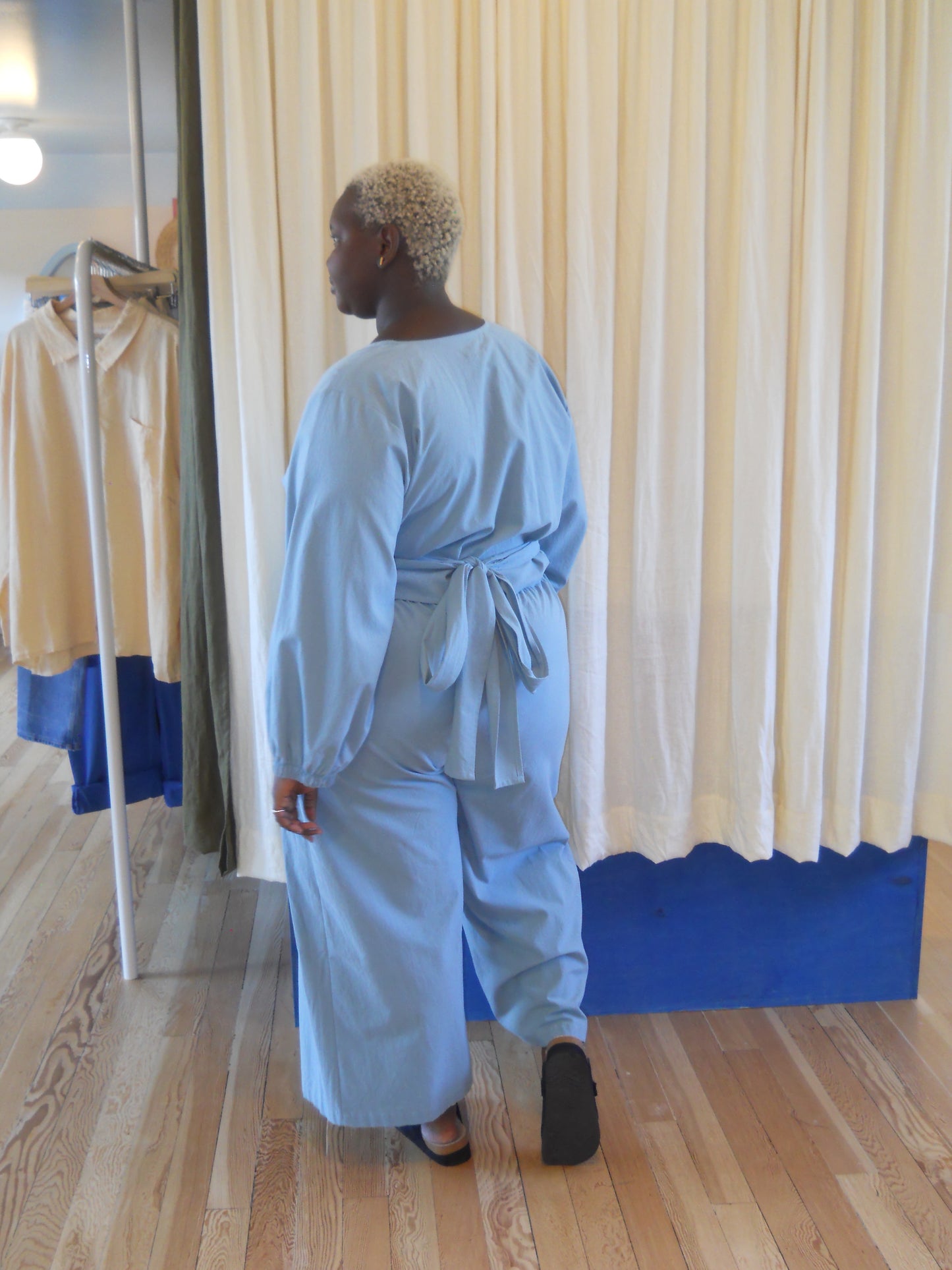 Blue Tourmaline Harmony Wrap Top