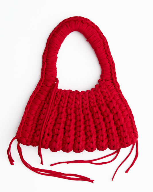 Red DUSK Shoulder Bag
