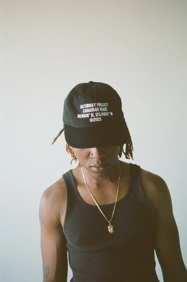 Black Coordinates Hat