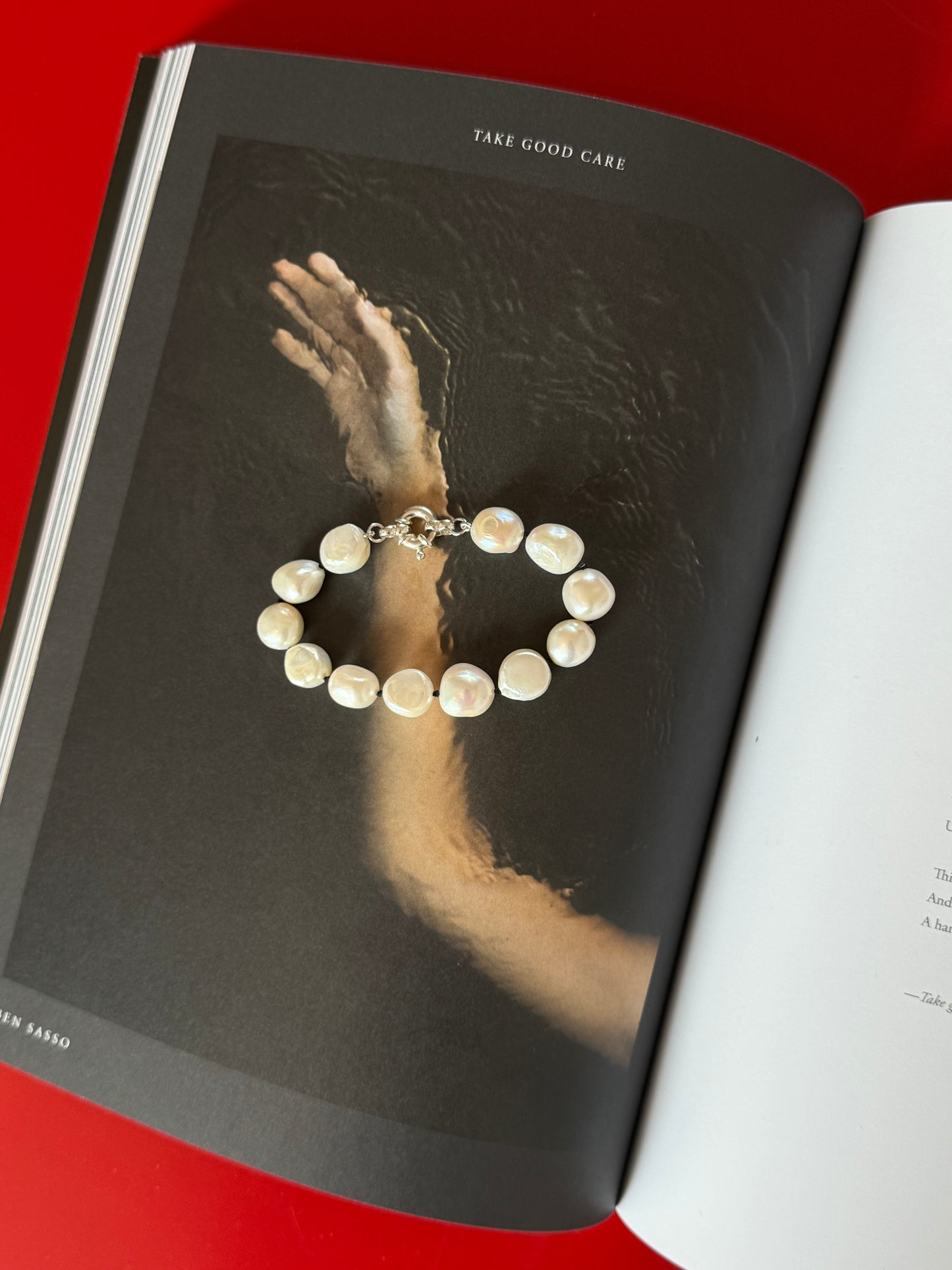 Chunky Pearl Bracelet