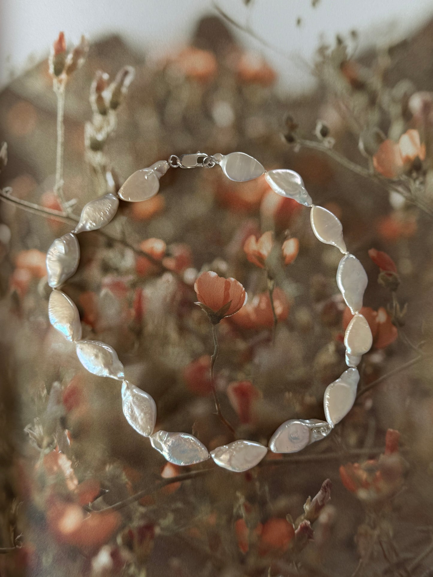 Coin Pearl Necklace
