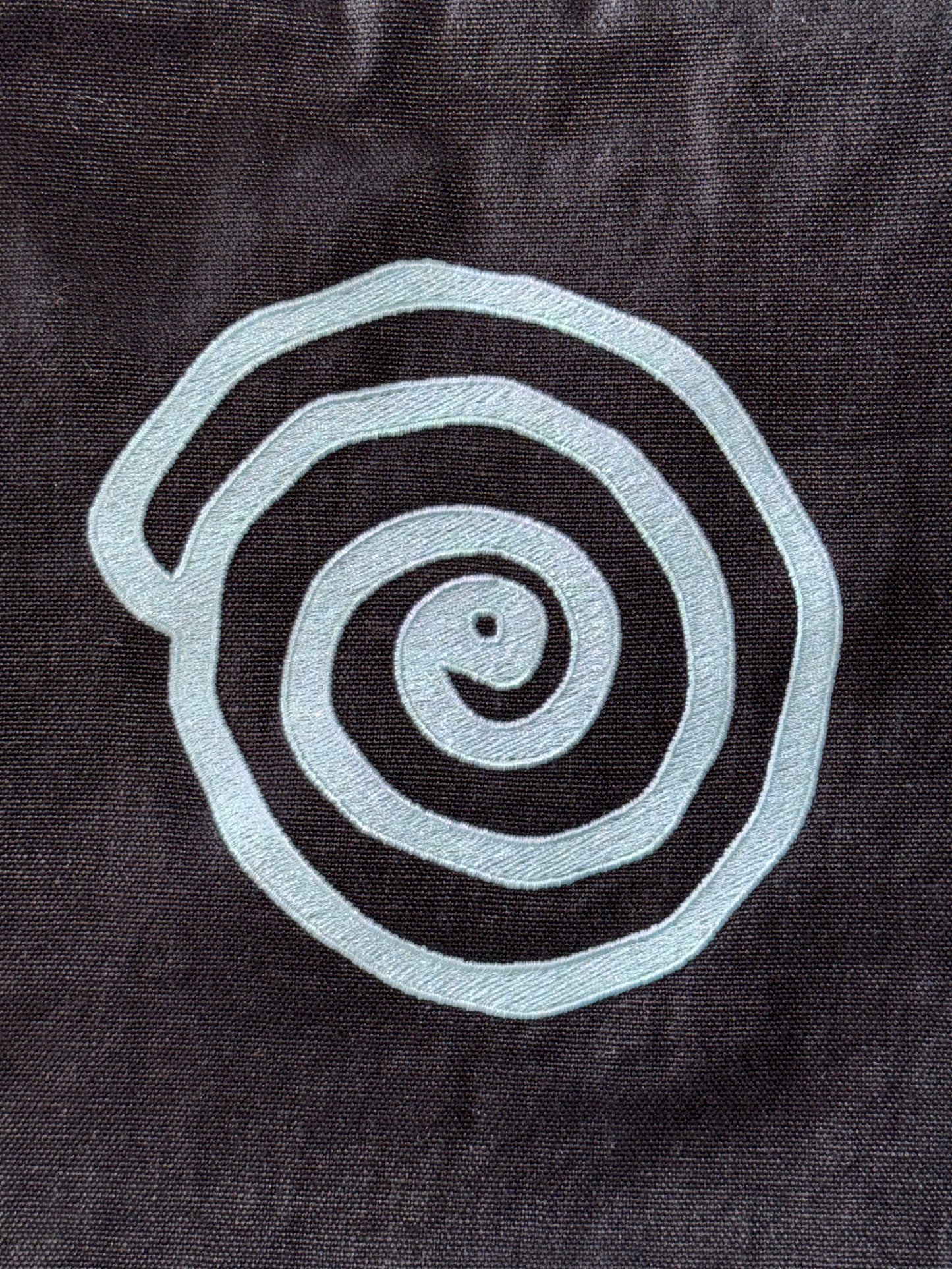 Black/Baby Blue Tote