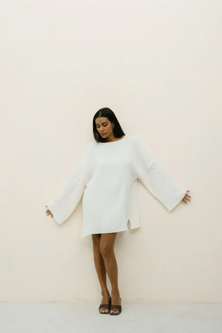 Natural Sweater Dress