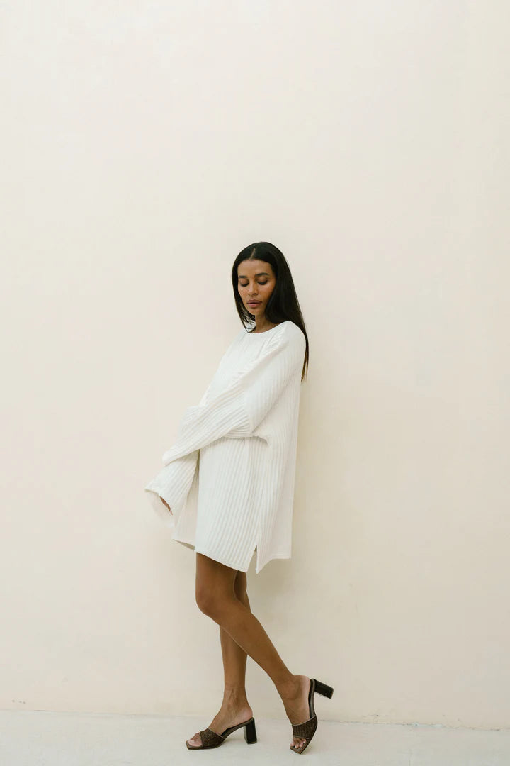 Natural Sweater Dress