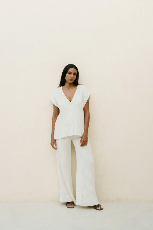 Natural RYE Button Up