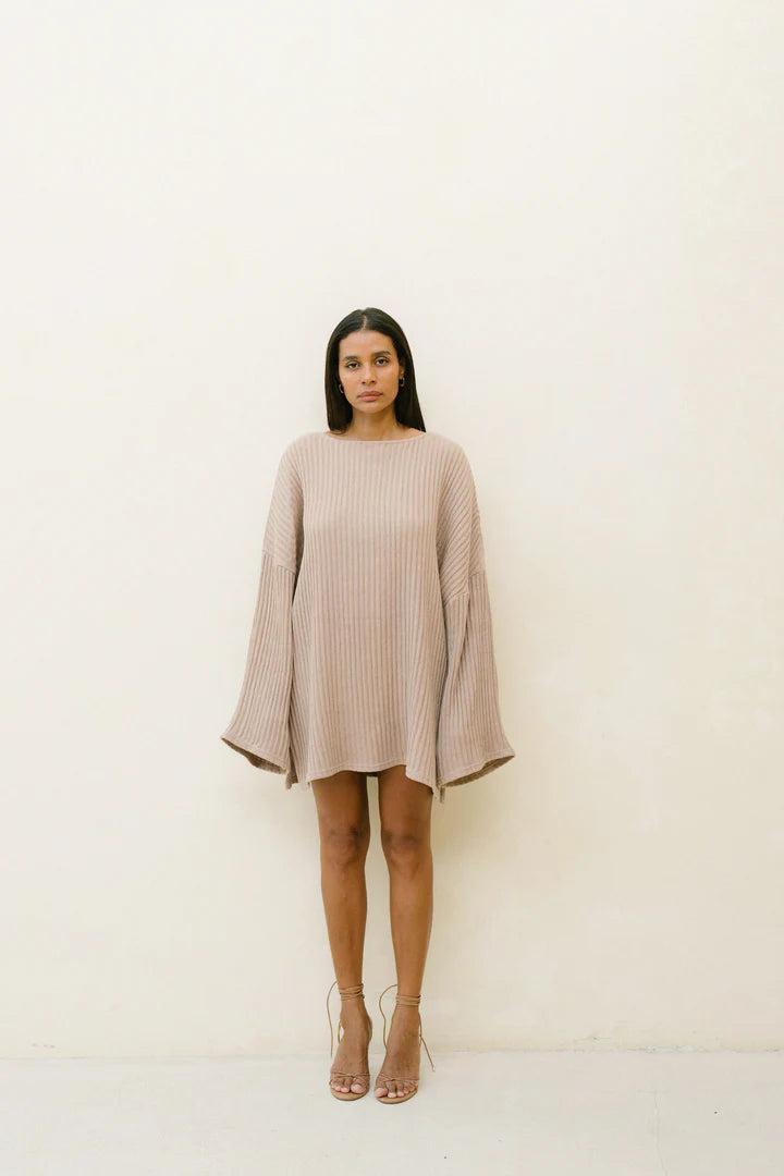 Almond Sweater Dress