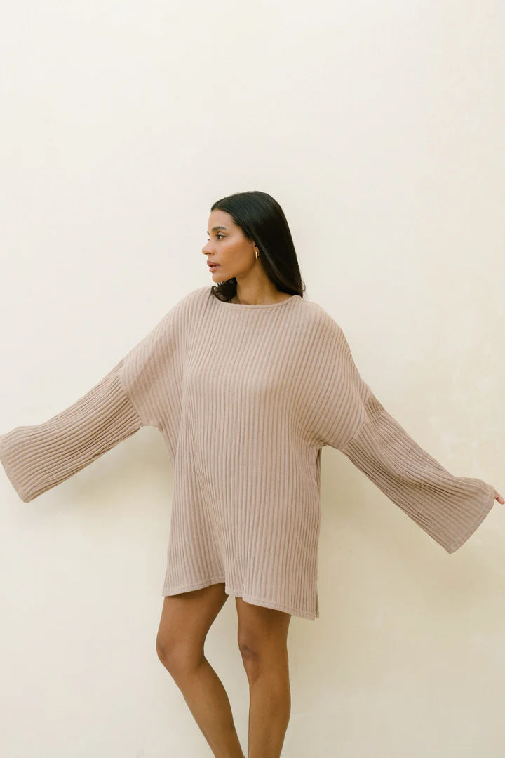 Almond Sweater Dress