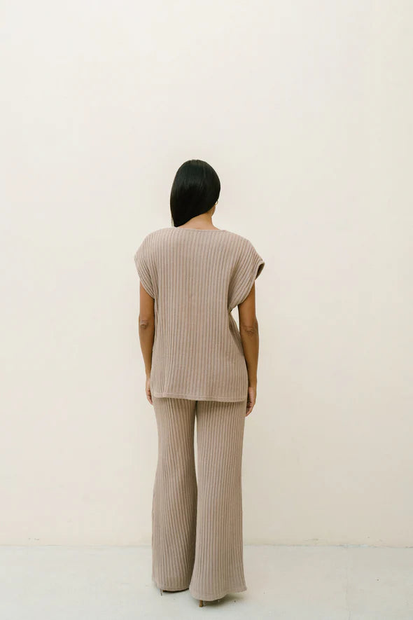 Almond RYE Button Up