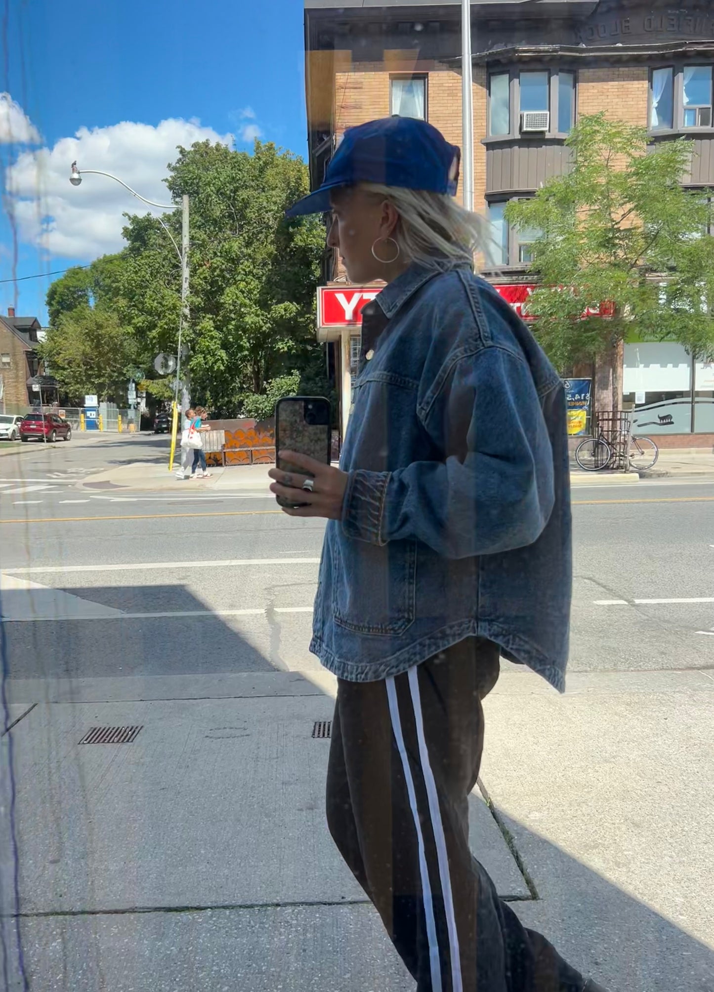 Black Tate Track Pant