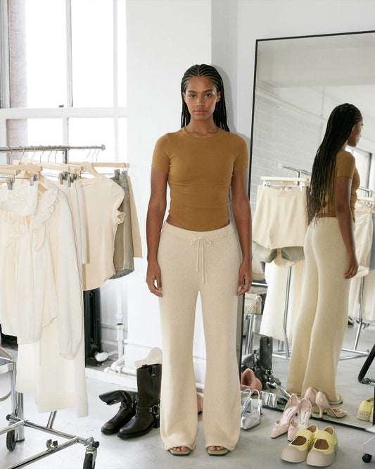 Tan Short Sleeve Tee