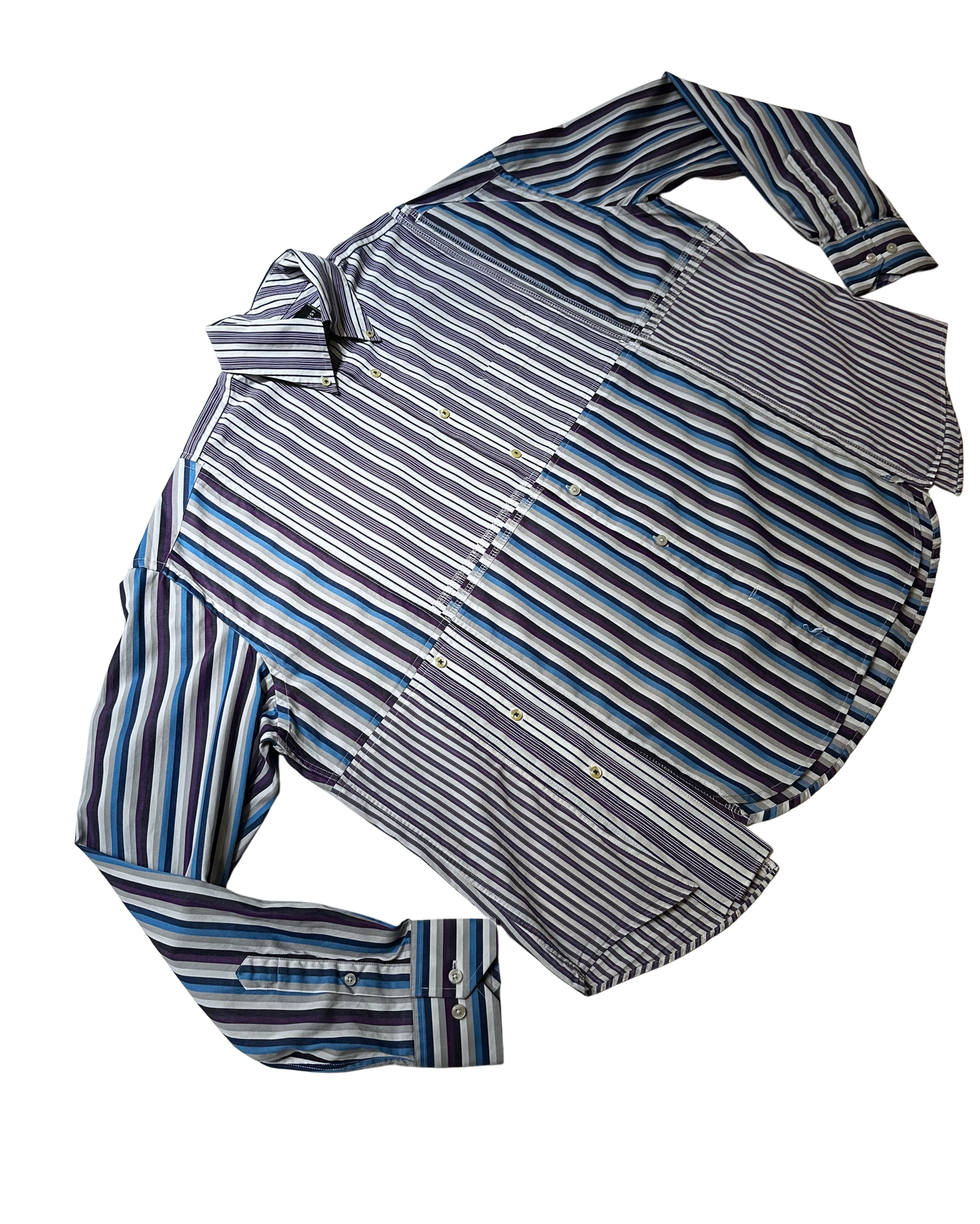 Blue/Purple Working Class Button Down