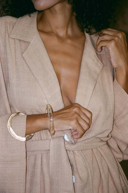 Almond Von Blazer Dress