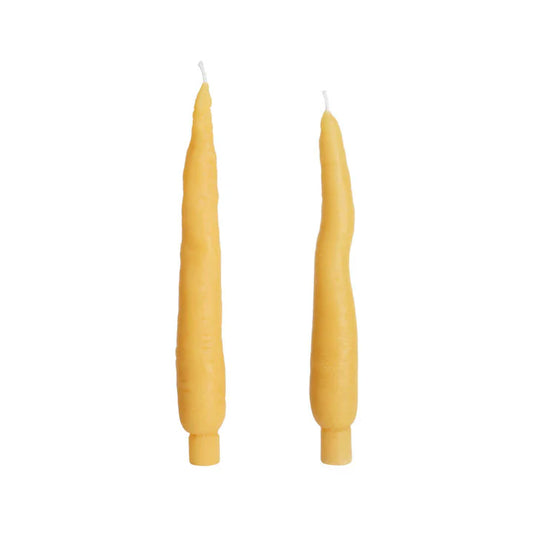 Natural Carrot Candles