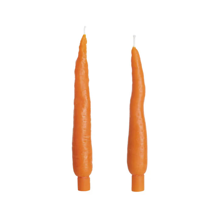 Orange Carrot Candles