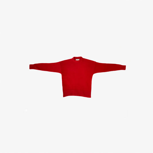 Red Crew Sweater