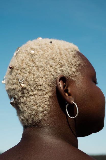 Oval Tube Hoop Earrings
