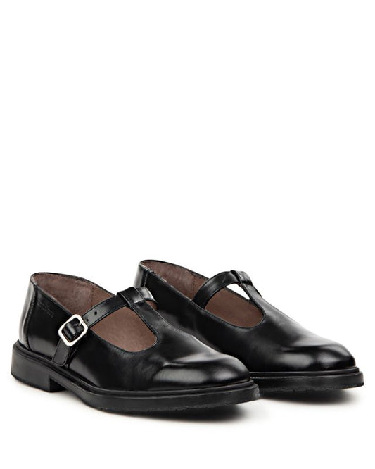 Burgundy Mary Janes