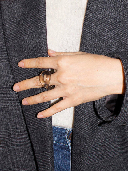 Smoke Loop Ring