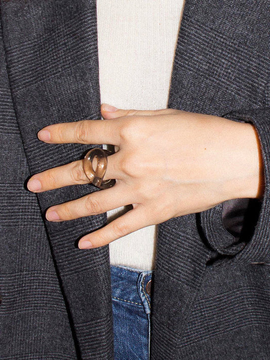 Smoke Loop Ring