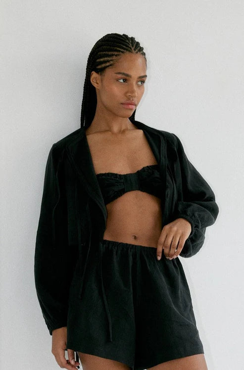 Black Bra Top