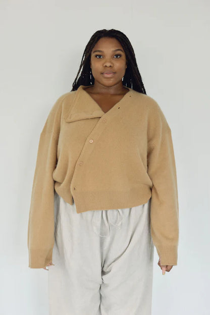 Toast Asymmetric Knit