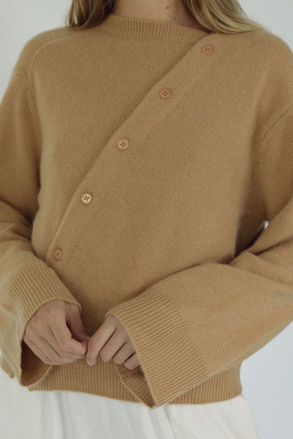 Toast Asymmetric Knit