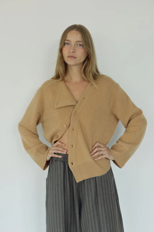 Toast Asymmetric Knit
