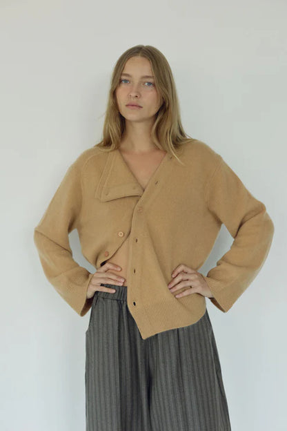 Toast Asymmetric Knit