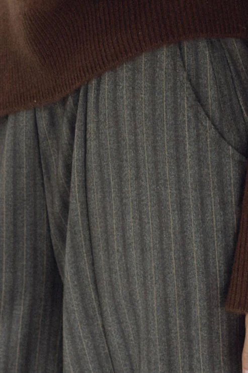 Stripe Barrel Pant