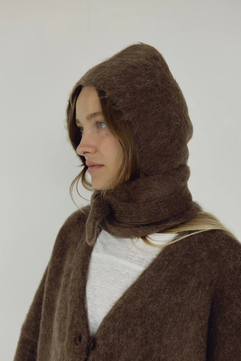 Umber Hooded Scarf
