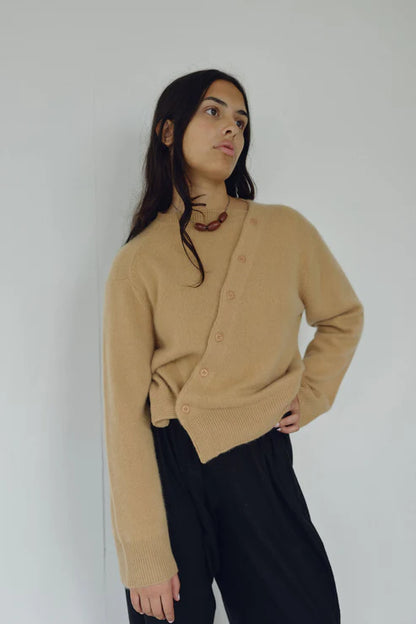 Toast Asymmetric Knit
