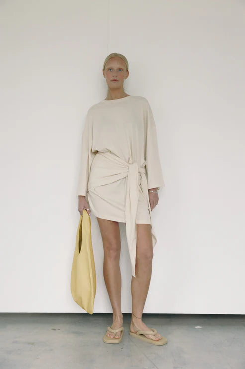 Milk Wrap Dress