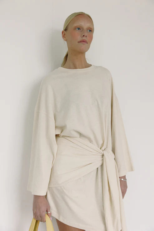 Milk Wrap Dress
